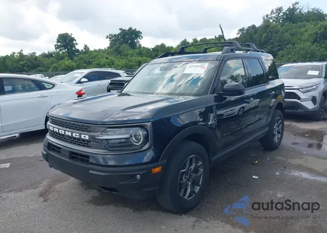 2021 Ford Bronco Sport Badlands z USA, uszkodzony, nr VIN 3FMCR9D9XMRA14246